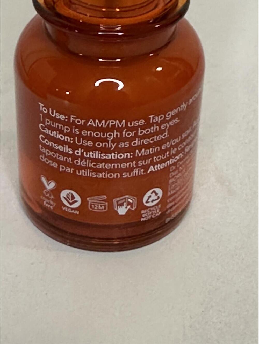 Dr Dennis Gross Vitamin C Lactic Firm & Bright eye treatment 0.5 fl oz - Picture 5 of 5
